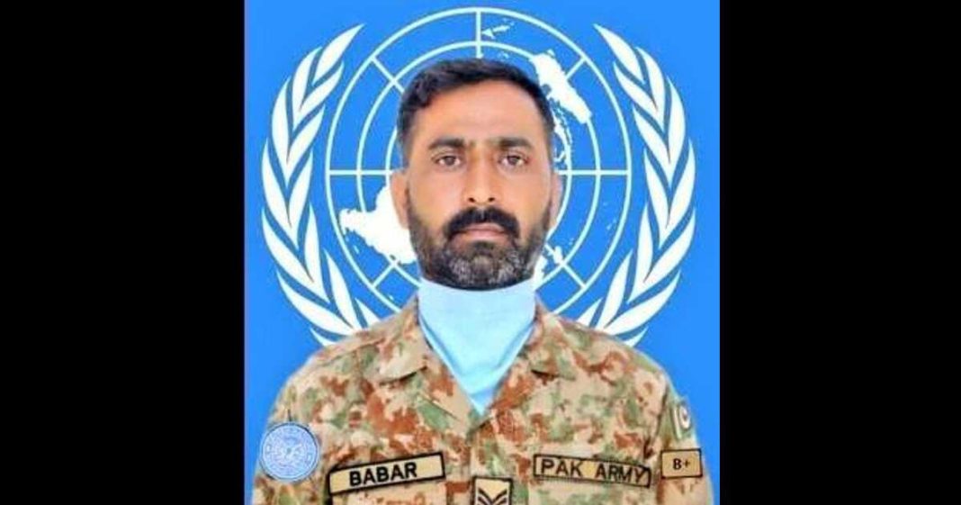 Pakistani peacekeeper