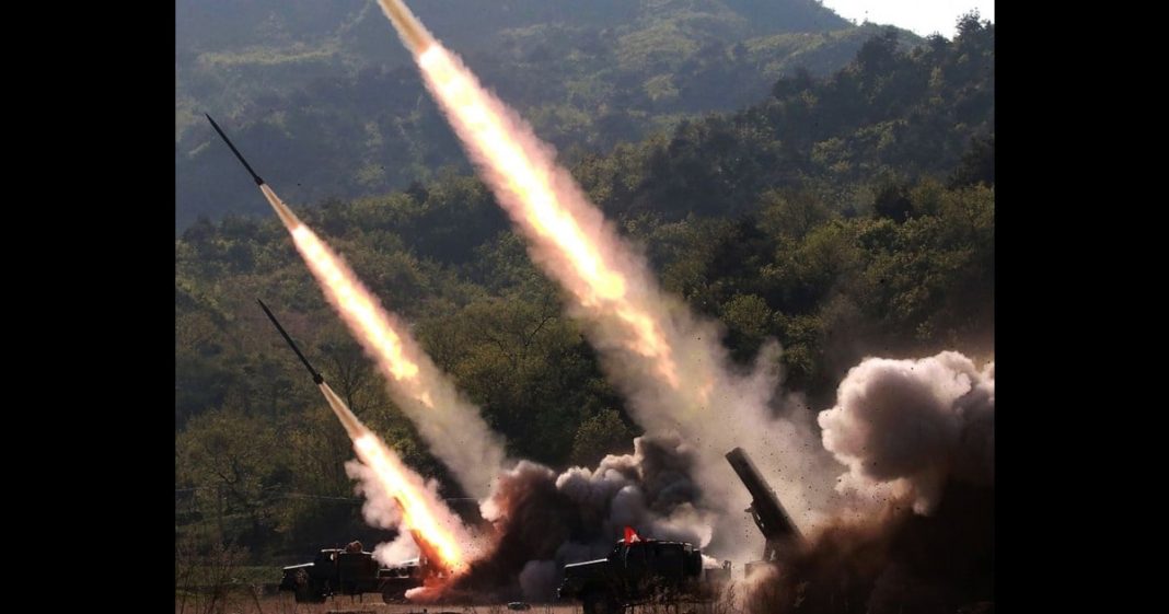 North Korea fires missiles
