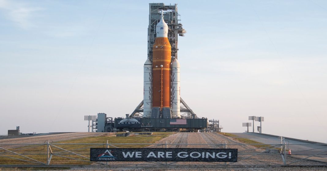 Nasa again rescheduled Space