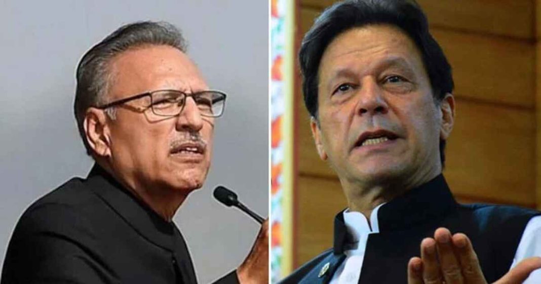 Alvi and Imran Khan
