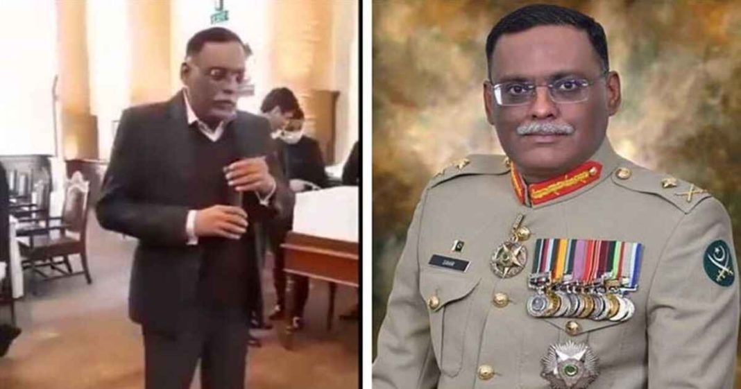 General Sahir Shamshad teachers