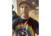 US journalist rainbow shirt
