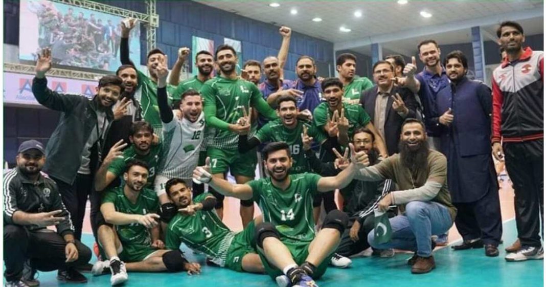 Pakistan wins Volleyball Championship