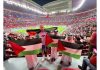 Palestinian flags FIFA Qatar