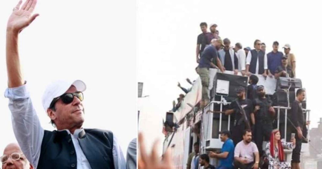 PTI long march schedule