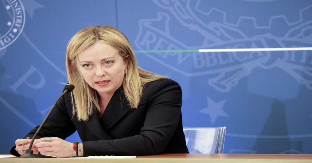 Italian PM Giorgia Meloni