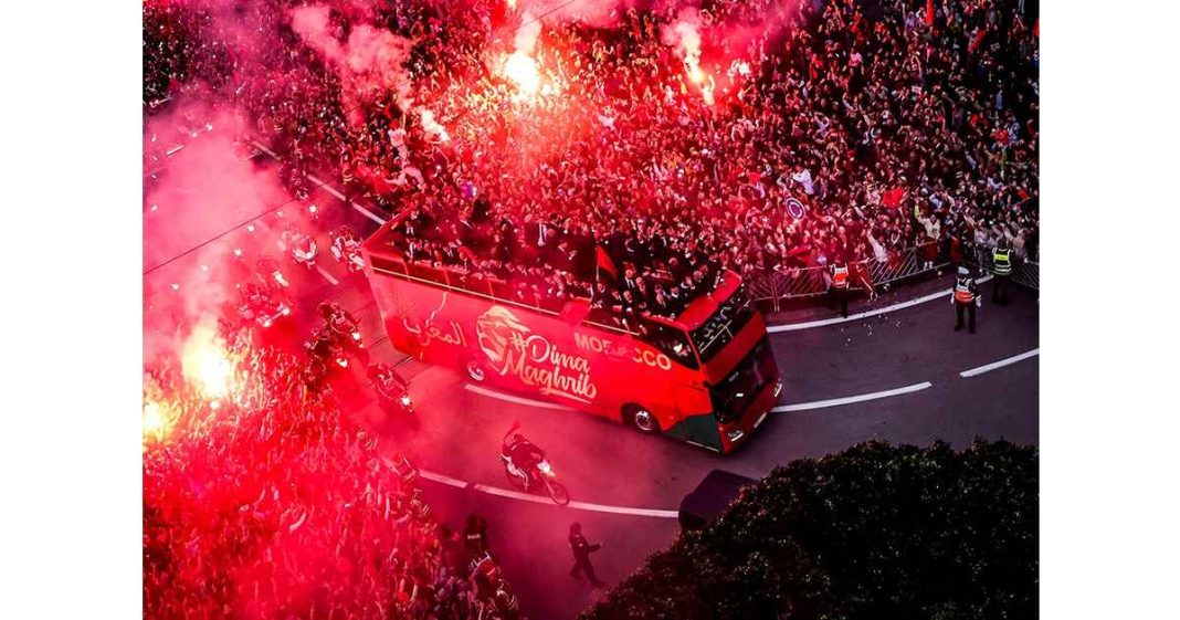 Morocco heroic welcome