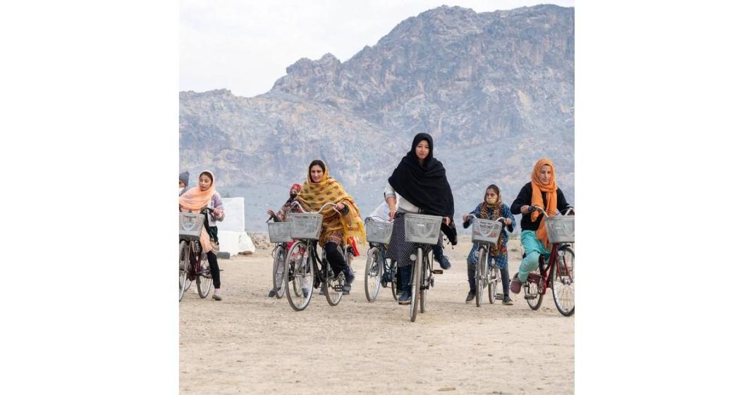 Samar Khan cycling camp