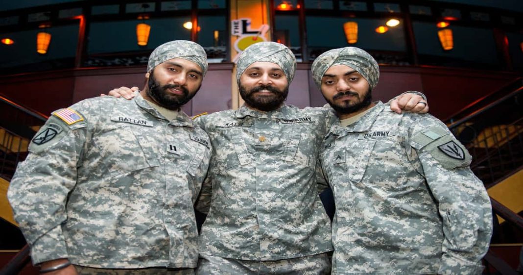 Sikh recruits