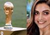 Deepika Padukone trophy FIFA