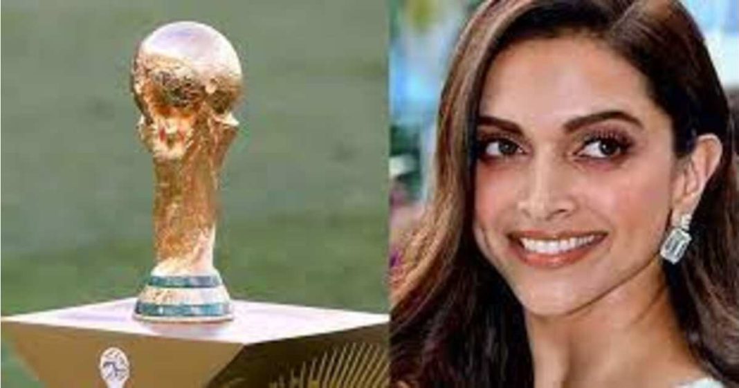 Deepika Padukone trophy FIFA