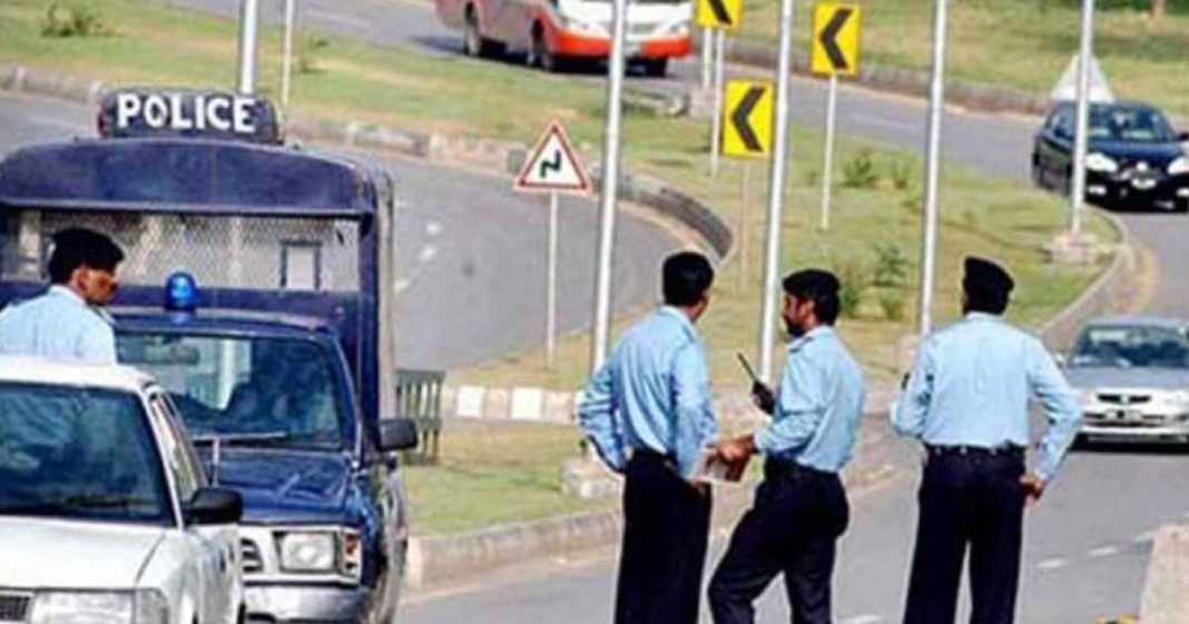 Islamabad police security plan