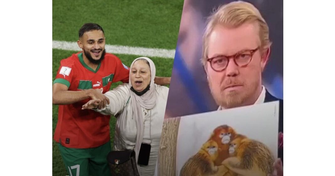 Danish Moroccan players monkeys