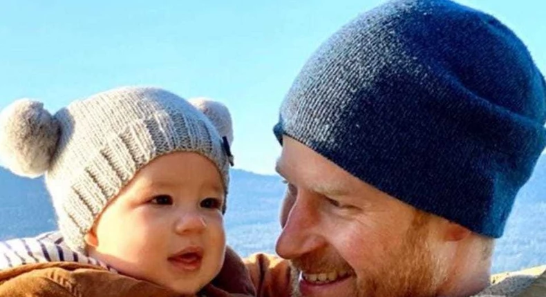 prince harry and son