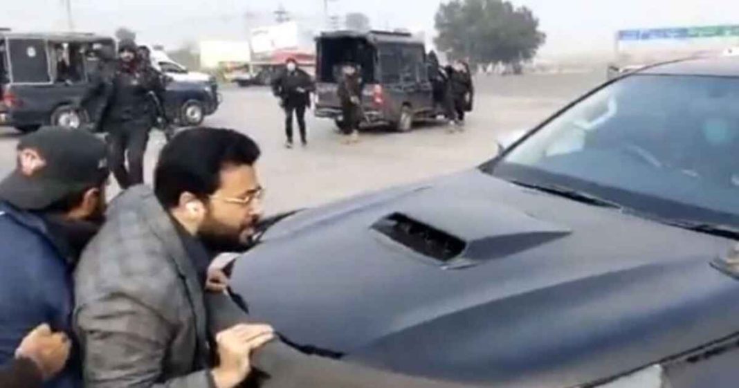 PTI's Farrukh Habib booked