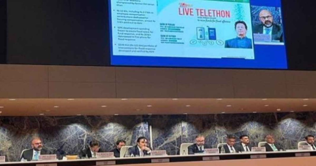 Imran Khan's flood telethon