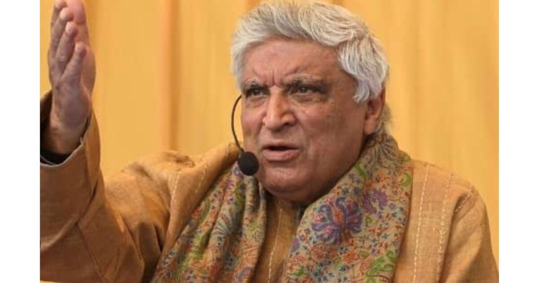 Pakistani celebrities Javed Akhtar