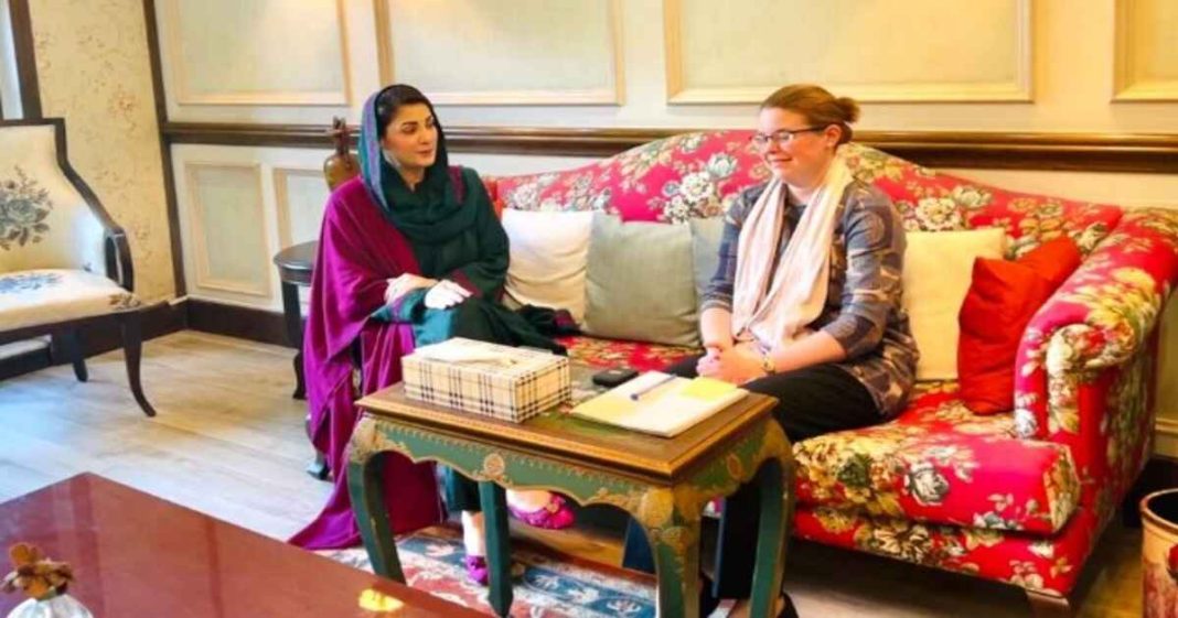 Acting British High Commissioner meets Maryam Nawaz