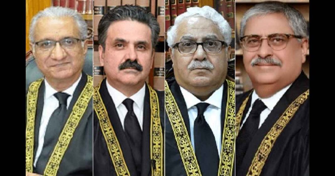 Four SC judges
