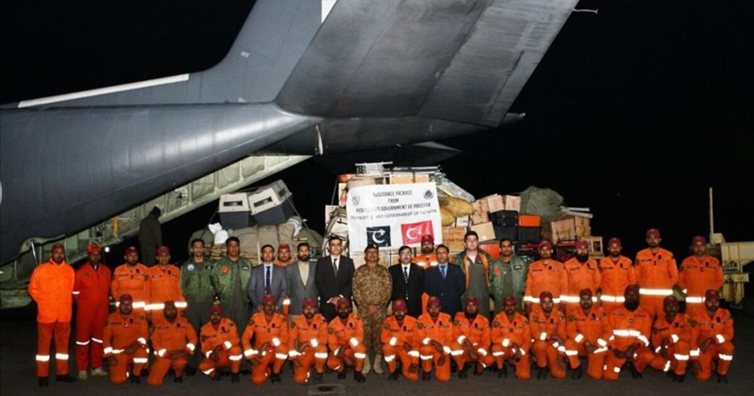 Pakistan continues to assist Türkiye quake victims