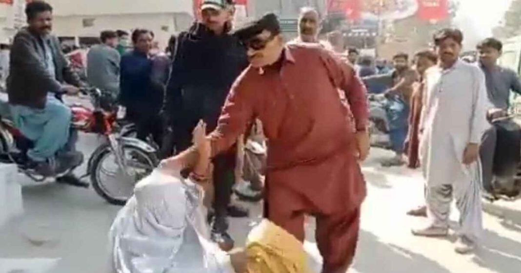 Video of police officials torturing