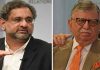 Shahid Khaqan Abbasi opposes Shaukat Tarin's arrest