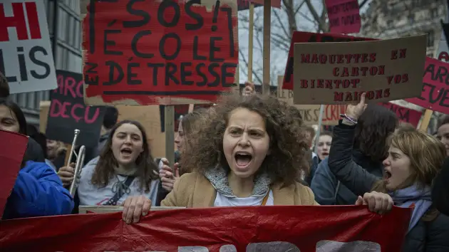 france protest