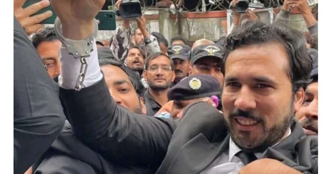 Pakistani celebrities Hassan Niazi