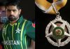 Babar Azam Sitara-e-Imtiaz