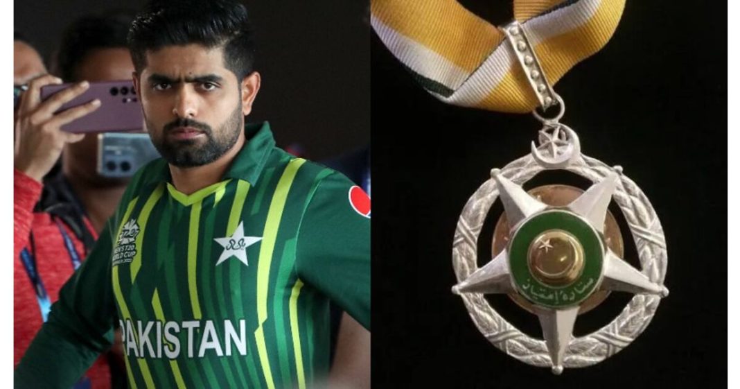 Babar Azam Sitara-e-Imtiaz