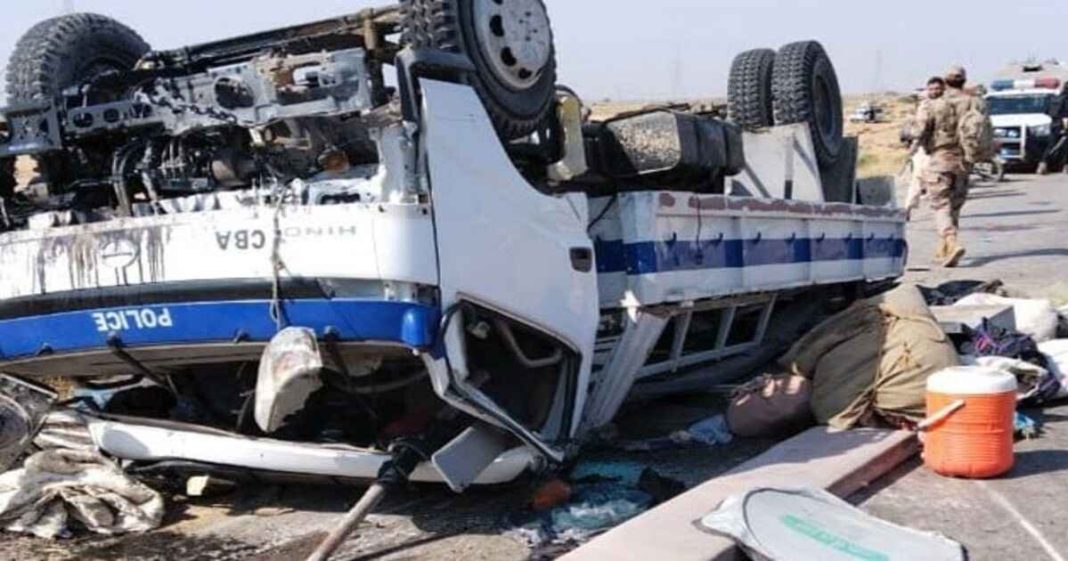9 dead in suicide attack near police van in Balochistan