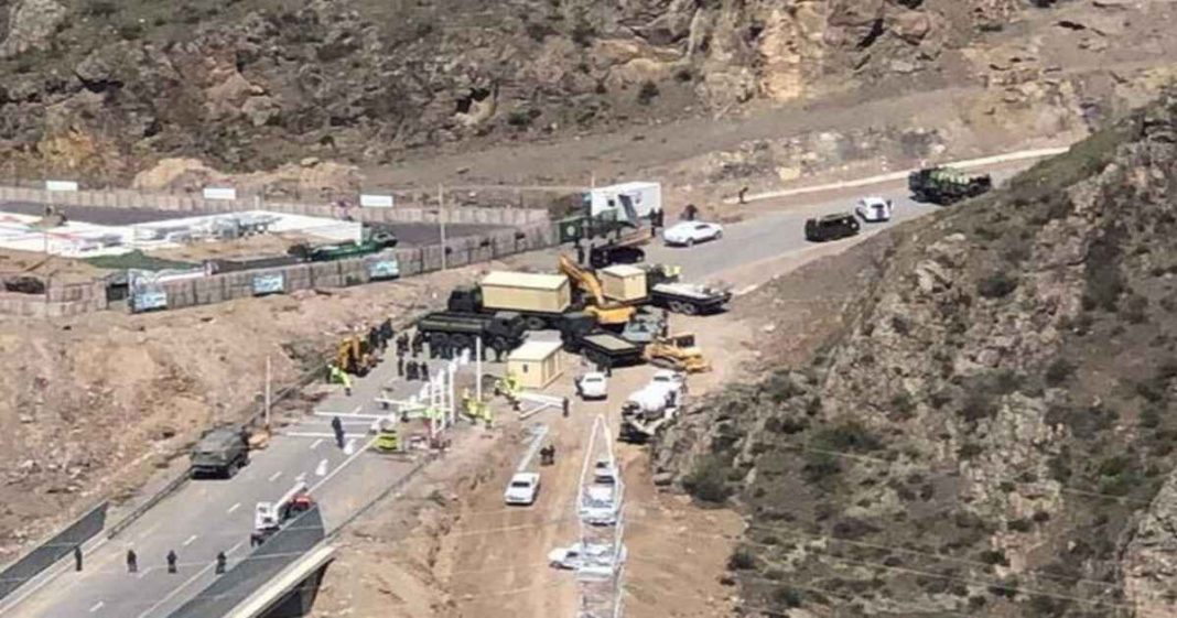 Azerbaijan checkpoint