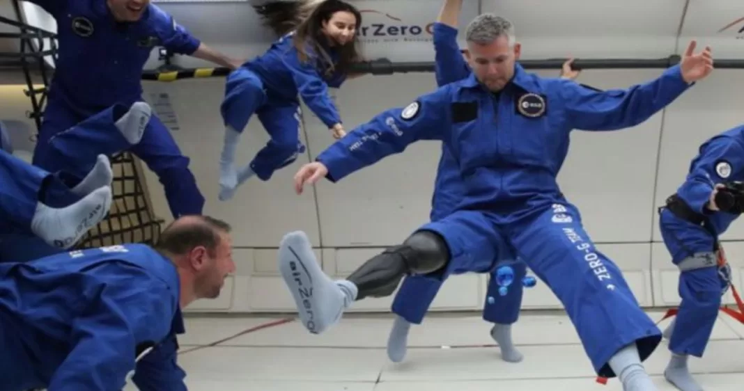 Parastronaut Takes Zero Gravity Flight: A Milestone in Space Travel Inclusivity