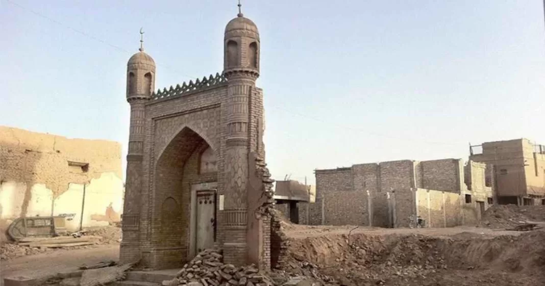 Mosque demolition