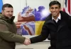 Zelensky meets with Rishi Sunak