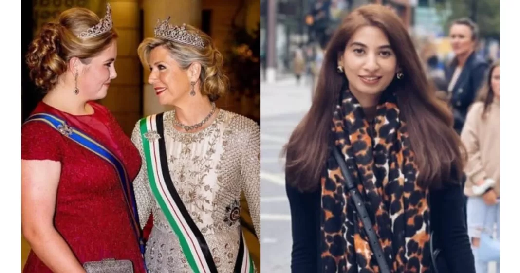 Pakistani designer Queen Maxima