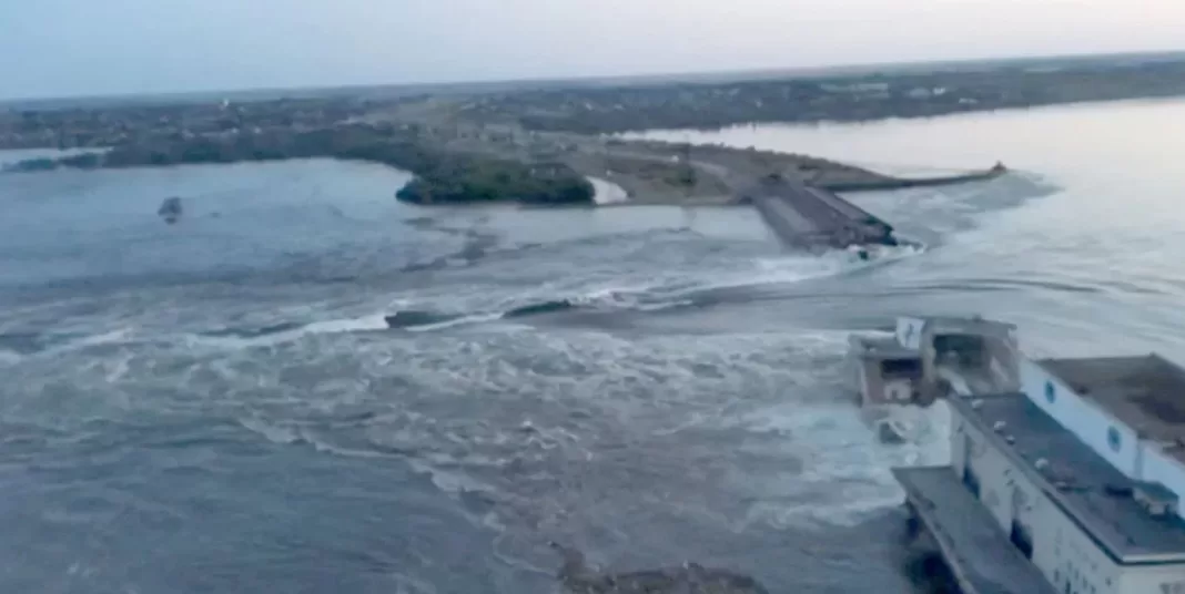 Critical Dam Destruction Escalates Russia-Ukraine Conflict