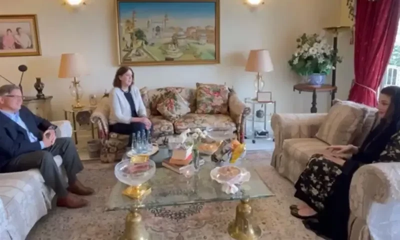 Maryam Nawaz, US envoy explore areas of cooperation