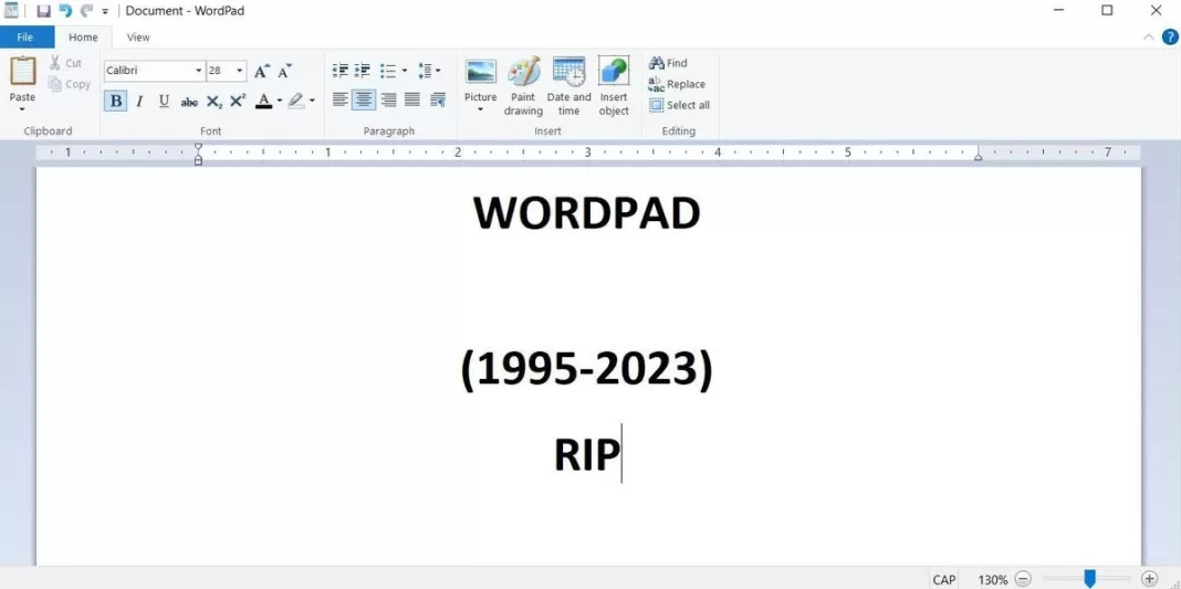 Say Goodbye to 'WordPad'! Microsoft Kills App in Windows 11
