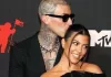 Kourtney Kardashian and Travis Barker