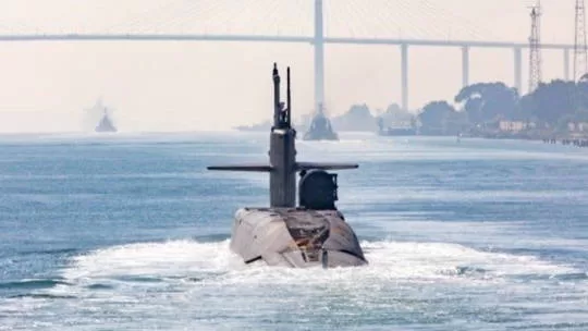 US nuclear submarine