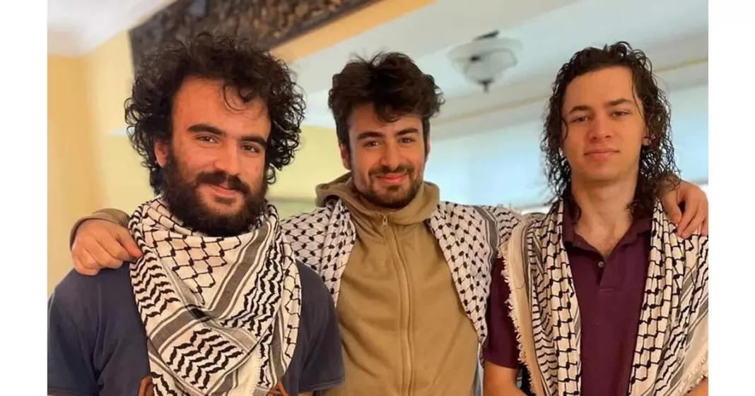 Three Palestinian men shot