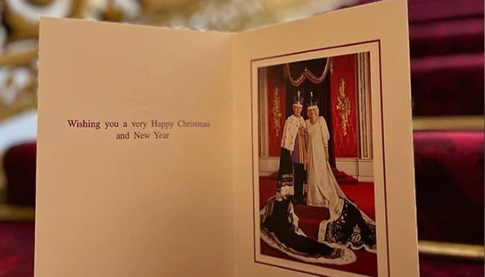 King Charles, Queen Camilla 'coronation' Christmas card