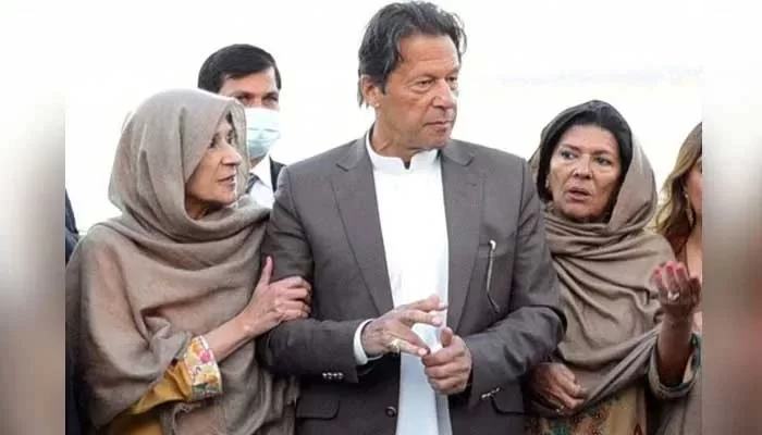 Imran Khan's family members