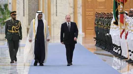 UAE leader welcomes ‘dear friend’ Putin