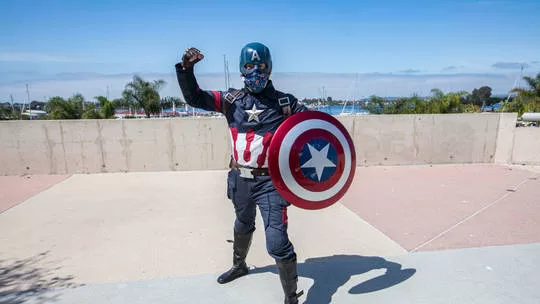 ‘Captain America’ arrested at US