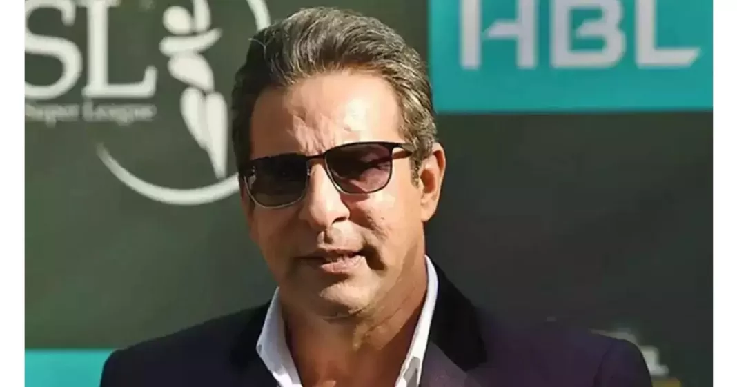Wasim Akram armpit