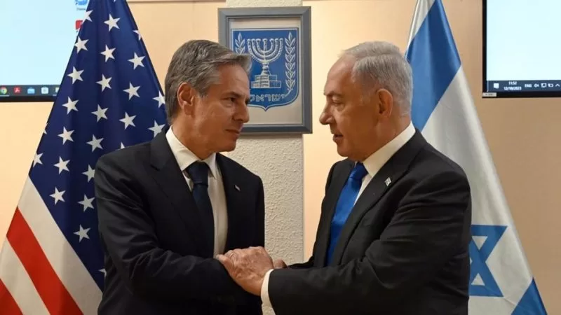 Israel’s Netanyahu holds talks with US’ Blinken