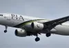 PIA flight Dubai