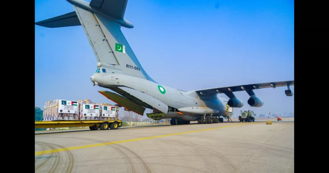 Alkhidmat Foundation Pakistan sends 20 tons of relief aid to Gaza